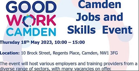 Camden Jobs and Skills Event Image